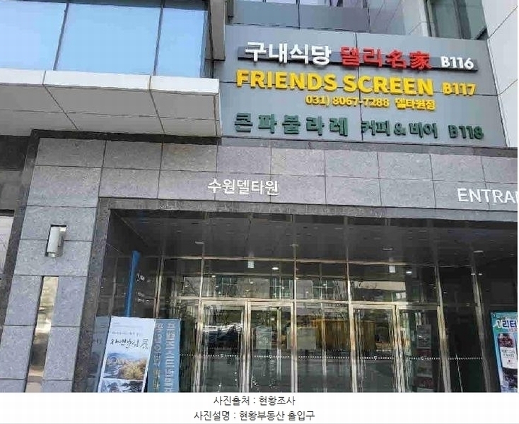 2024타경13899 경기도 수원시 권선구 산업로 198, 수원델타원 7층 711호 아파트형공장 경매 이미지