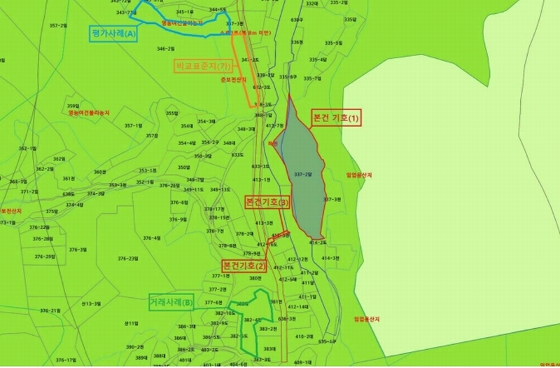 2024타경59192 경기도 용인시 처인구 모현읍 오산리 337-2 농지 경매 이미지