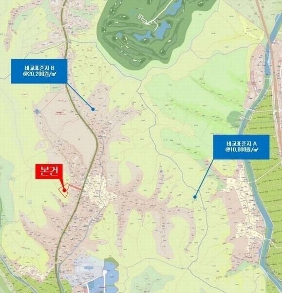 2024타경72249 경기도 용인시 처인구 남사읍 완장리 284-3 임야 경매 이미지