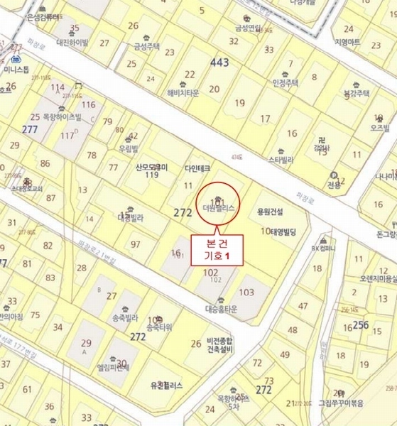2024타경74139 경기도 수원시 장안구 파장로 9, 더원팰리스 5층 504호 다세대(빌라)[공급17평형] 경매 이미지