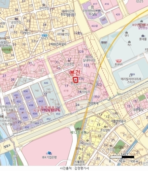 2024타경93208 경기도 수원시 권선구 벌터로 16, 한성빌라 가동 2층 202호 다세대(빌라)[공급20평형] 경매 이미지