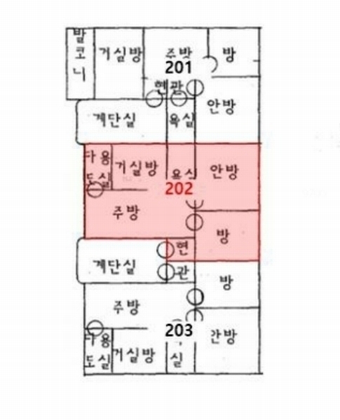 2024타경93208 경기도 수원시 권선구 벌터로 16, 한성빌라 가동 2층 202호 다세대(빌라)[공급20평형] 경매 이미지