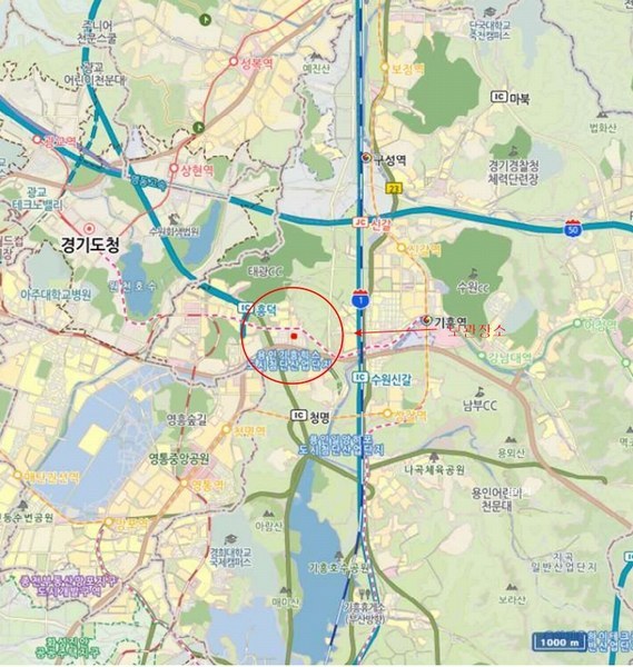 2025타경57092 경기도 용인시 기흥구 영덕동 1123-1, 용인성능검사장에 벤츠 E 300 e 경매 이미지
