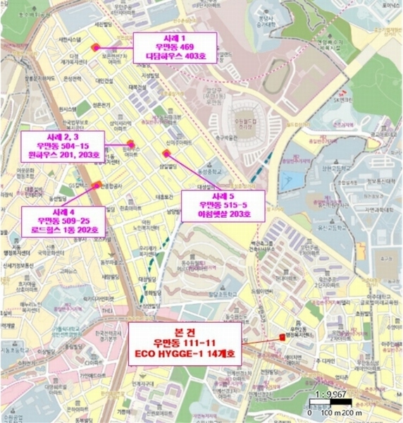 2023타경13274 경기도 수원시 팔달구 권광로340번길 1-10, ECOHYGGE-1 5층 503호 다세대(빌라) 경매 이미지