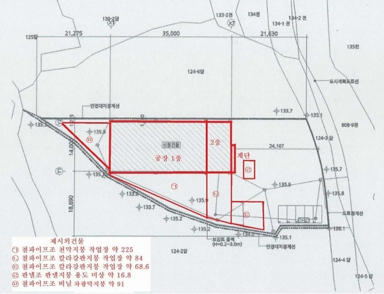2024타경12711 경기도 용인시 처인구 백암면 박곡리 124-1 근린시설 경매 이미지