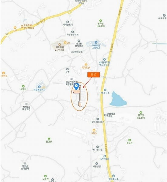 2024타경13066 경기도 화성시 우정읍 석천리 39-7 공장 경매 이미지