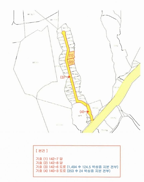 2024타경96900 경기도 용인시 기흥구 공세동 142-7 농지 경매 이미지