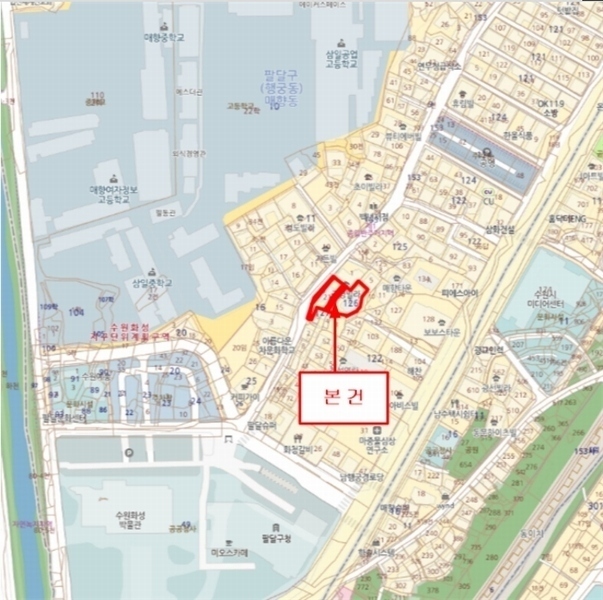 2024타경104160 경기도 수원시 팔달구 창룡대로103번길 115, 지석빌라 에이동 4층 501호 다세대(빌라)[공급18평형] 경매 이미지