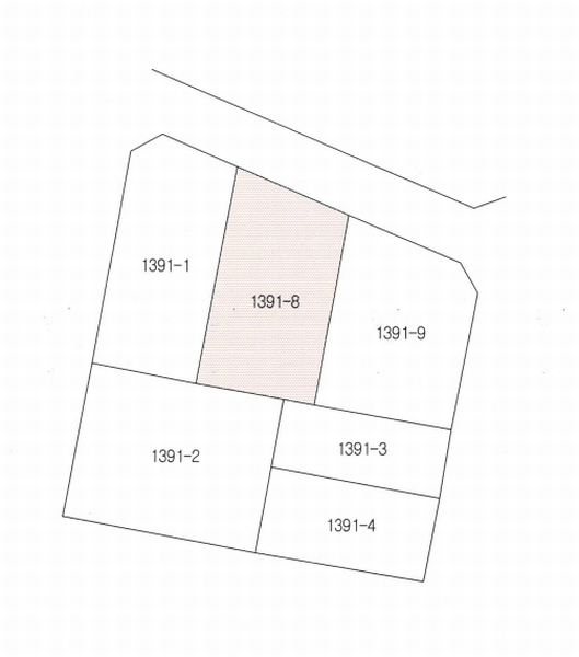2025타경364 경상북도 포항시 북구 장성동 1391-8 대지 경매 이미지