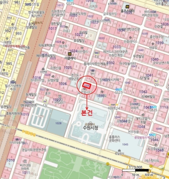 2024타경3380 경기도 수원시 팔달구 효원로235번길 46-2, 공동주택 6층 605호 다세대(빌라)[공급7평형] 경매 이미지