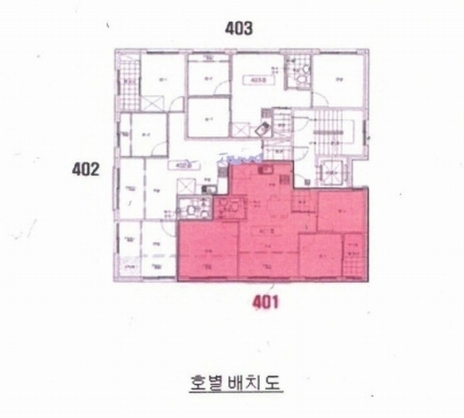 2024타경93321 경기도 용인시 처인구 중부대로1398번길 17-2, 3657빌라 4층 401호 다세대(빌라)[공급15평형] 경매 이미지