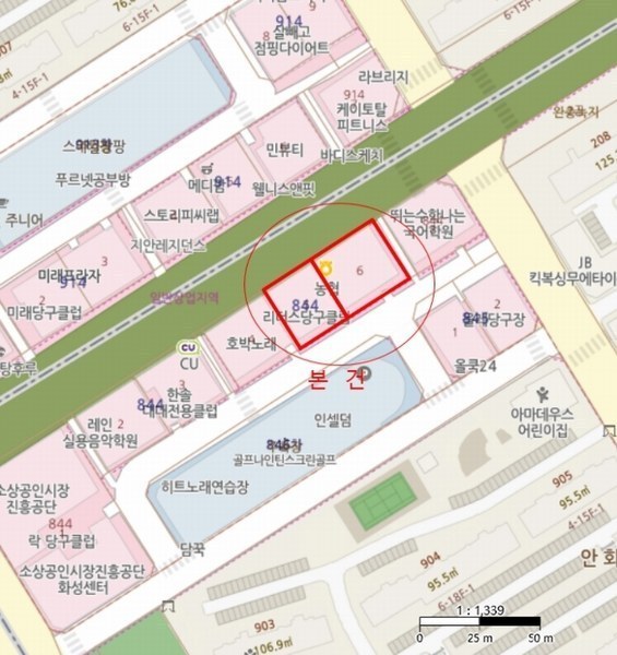2024타경99152 경기도 화성시 효행로 1068, 리더스프라자 5층 503호 근린상가 경매 이미지