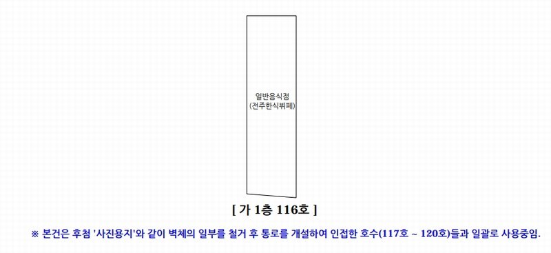 2025타경934 경기도 화성시 동탄감배산로 124-8경기도 화성시 동탄감배산○○○○, 우평라비엔파크 1층 116호우평라비○○ 근린상가 경매 이미지