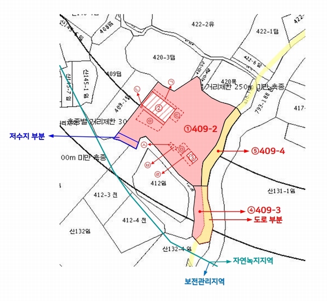 2025타경1019 울산광역시 울주군 두서면 차리 409-2 농가관련시설 경매 이미지