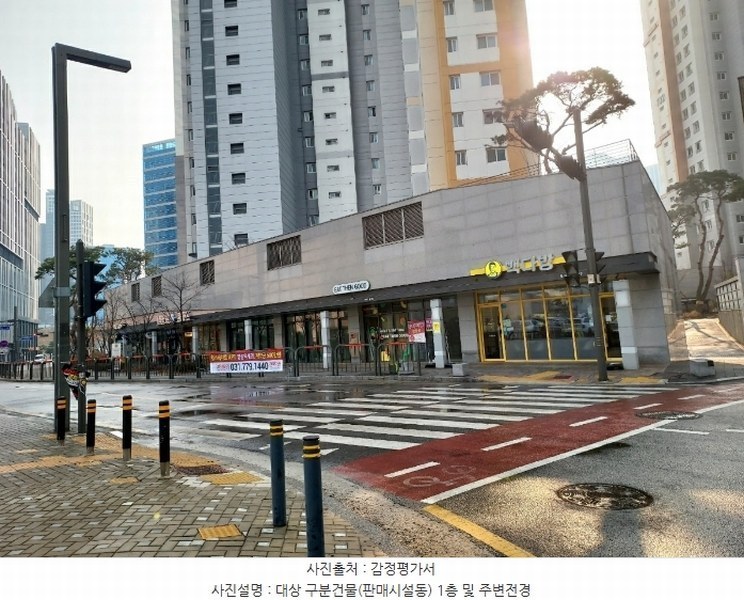 2025타경50611 경기도 화성시 동탄기흥로 585, 힐스테이트동탄역 판매시설동 1층 129호 근린상가 경매 이미지