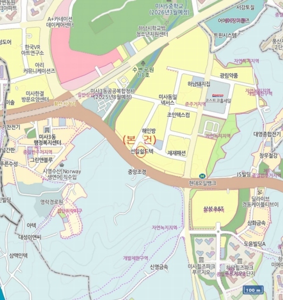 2025타경51782 경기도 하남시 풍산동 601 아파트형공장 경매 이미지