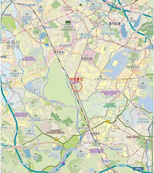 2025타경52259 경기도 수원시 권선구 권선동 1345-33 대지 경매 이미지