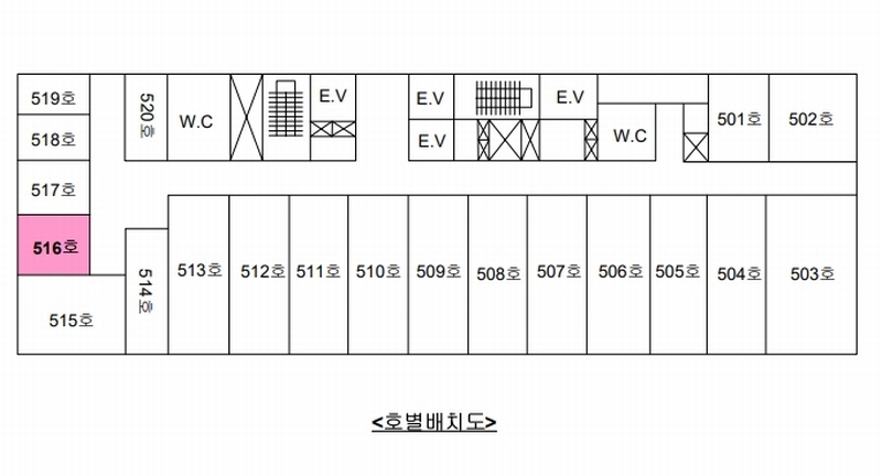 2025타경54852 경기도 화성시 동탄영천로 101, 서영아너시티 5층 516호 아파트형공장 경매 이미지