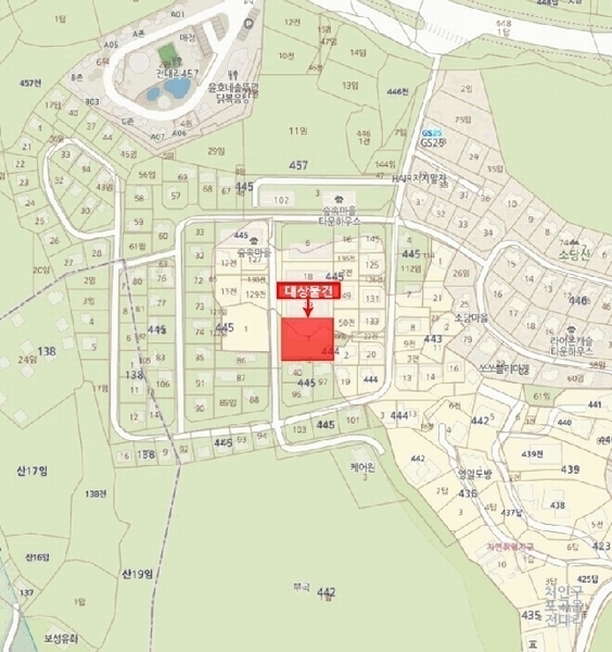 2025타경55002 경기도 용인시 처인구 포곡읍 마성로 358-246, 숲속마을 디동 1층 101호 다세대(빌라)[공급26평형] 경매 이미지