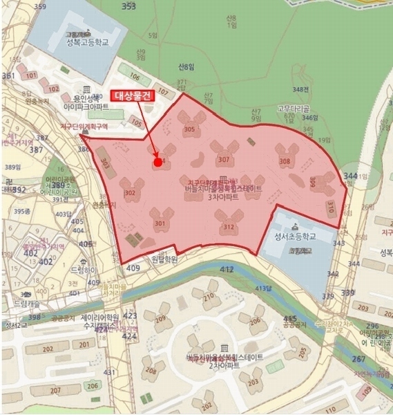 2025타경55580 경기도 용인시 수지구 성복2로 220, 버들치마을성복힐스테이트3차 304동 2층 203호 아파트[공급60평형] 경매 이미지