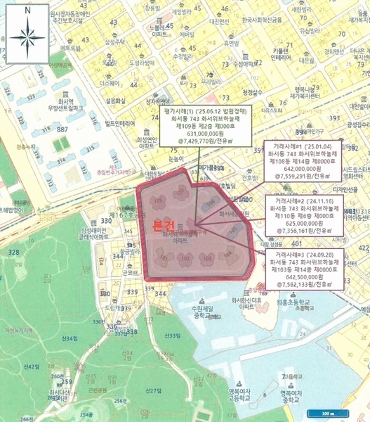 2025타경56400 경기도 수원시 팔달구 수성로244번길 25, 화서위브하늘채 108동 20층 2001호 아파트[공급34평형] 경매 이미지