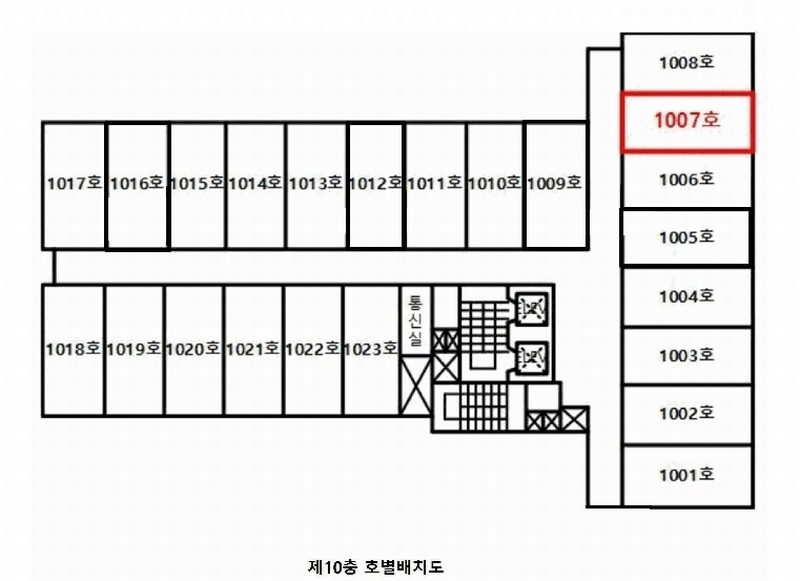 2025타경56492 경기도 화성시 동탄오산로 86-10, 동탄역리코빌 10층 1007호 오피스텔[계약14평형] 경매 이미지