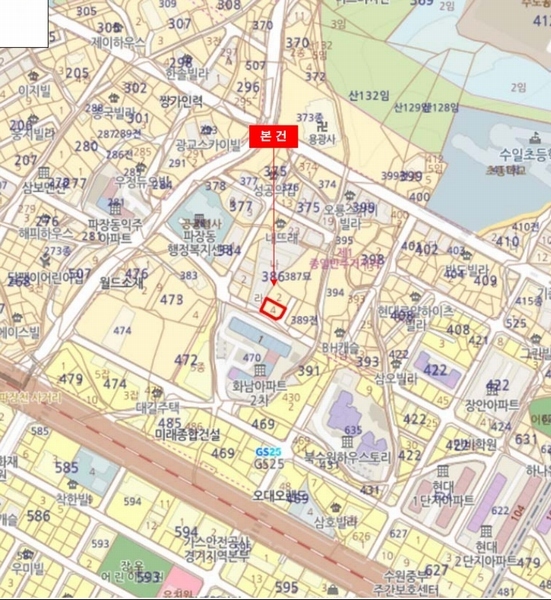 2025타경56790 경기도 수원시 장안구 파장천로58번길 27경기도 수원시 장안구 파장천로58○○○○, 용궁빌라 지하층 002호용궁빌라○○ 다세대(빌라)[공급12평형] 경매 이미지