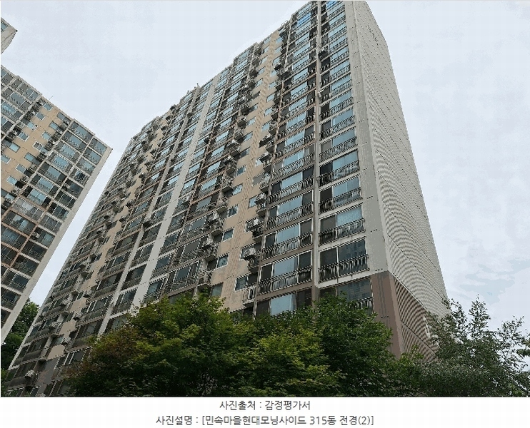 2025타경56813 경기도 용인시 기흥구 사은로126번길 46, 민속마을현대모닝사이드 315동 4층 403호 아파트[공급35평형] 경매 이미지