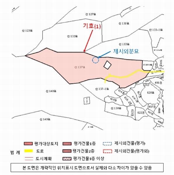 2025타경847 경상남도 산청군 신등면 간공리 산137 임야 경매 이미지