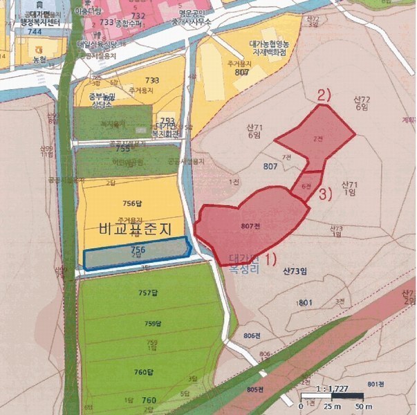 2025타경1334 경상북도 성주군 대가면 옥성리 807 농지 경매 이미지