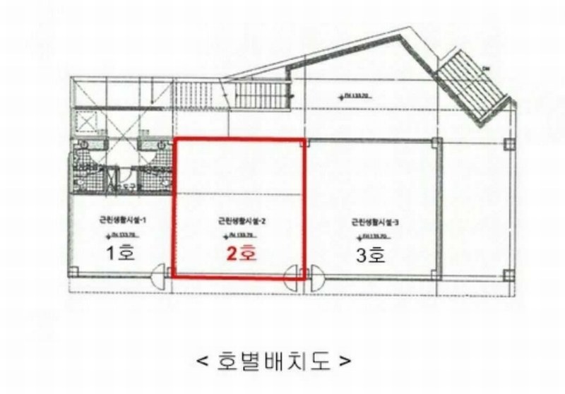 2025타경54400 경기도 용인시 처인구 지삼로590번길 24, 용인행정타운두산위브1단지 근린생활시설동 1층 근린생활시설-2호 근린상가 경매 이미지