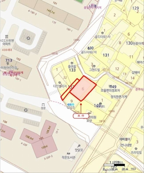 2025타경54678 경기도 오산시 오산로 53-7, 구분건물 3층 302호 다세대(빌라)[공급10평형] 경매 이미지