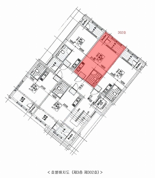 2025타경54678 경기도 오산시 오산로 53-7, 구분건물 3층 302호 다세대(빌라)[공급10평형] 경매 이미지