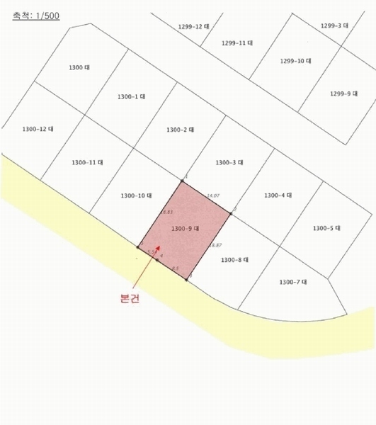 2025타경54903 경기도 화성시 향남읍 상신리 1300-9 다가구(원룸등) 경매 이미지