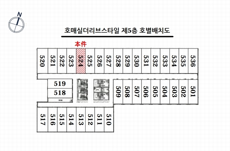 2025타경55183 경기도 수원시 권선구 금곡로196번길 35, 호매실더리브스타일 5층 524호 오피스텔[계약21평형] 경매 이미지
