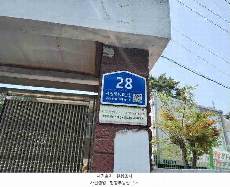 2025타경55275 경기도 수원시 권선구 세류동 879-1 주택 경매 이미지