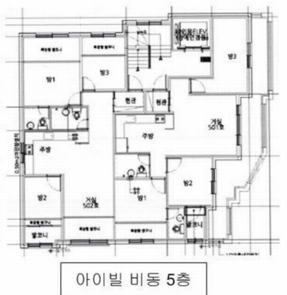 2025타경55465 경기도 수원시 권선구 세화로190번길 51, 아이빌 비동 5층 502호 다세대(빌라)[공급19평형] 경매 이미지