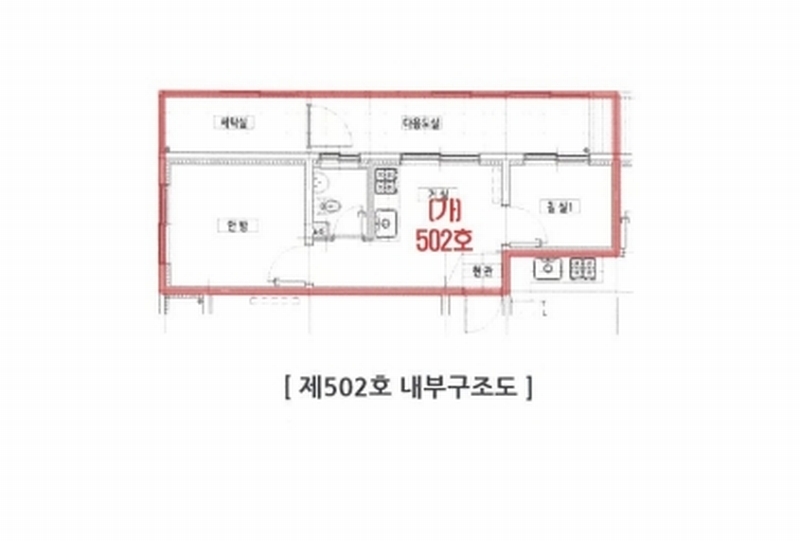 2024타경1702 서울특별시 구로구 개봉로16가길 10-29, 지엔에스엔뷰 5층 502호 다세대(빌라)[공급14평형] 경매 이미지