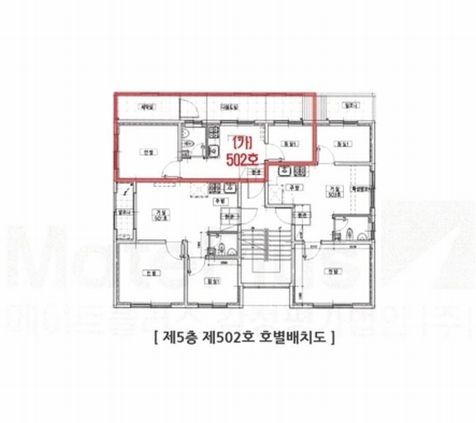 2024타경1702 서울특별시 구로구 개봉로16가길 10-29, 지엔에스엔뷰 5층 502호 다세대(빌라)[공급14평형] 경매 이미지