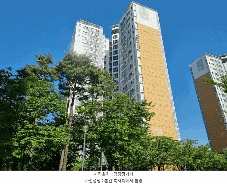2025타경55677 경기도 오산시 양산로 460, 세마이편한세상 104동 7층 704호 아파트[공급33평형] 경매 이미지