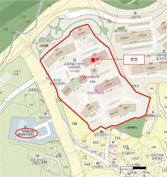 2024타경13127 경기도 용인시 기흥구 구교동로118번길 7, 교동마을구성자이3차 104동 5층 503호 아파트[공급34평형] 경매 이미지