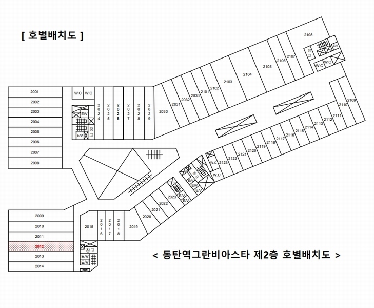 2024타경14106 경기도 화성시 동탄대로 446, 동탄역그란비아스타 2층 2012호 근린상가 경매 이미지