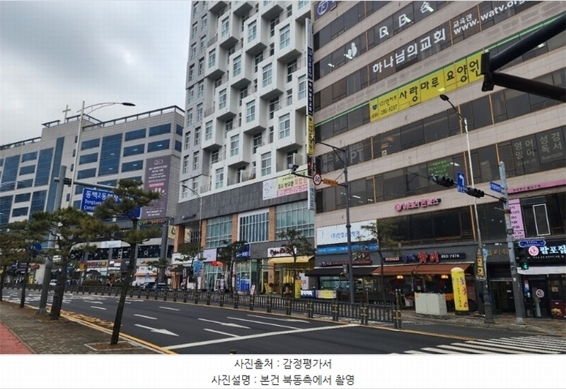 2024타경54180 경기도 용인시 기흥구 동백중앙로 219, 용인동백역현성더테라스 1층 106호외1개호 근린상가 경매 이미지