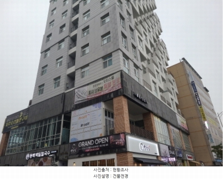 2024타경54180 경기도 용인시 기흥구 동백중앙로 219, 용인동백역현성더테라스 1층 106호외1개호 근린상가 경매 이미지