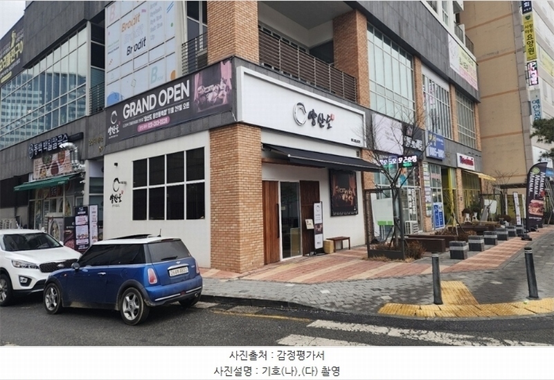 2024타경54180 경기도 용인시 기흥구 동백중앙로 219, 용인동백역현성더테라스 1층 106호외1개호 근린상가 경매 이미지