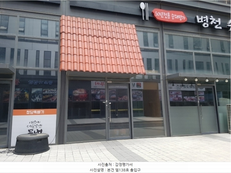 2024타경63450 경기도 용인시 기흥구 서천로201번길 14, 프리미엄원희캐슬기흥서천 1층 엘138호 근린상가 경매 이미지