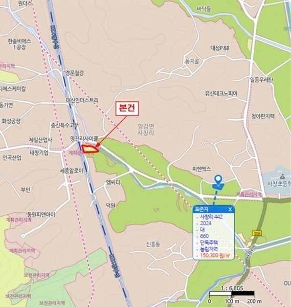 2024타경81878 경기도 화성시 양감면 사창리 828 농가관련시설 경매 이미지