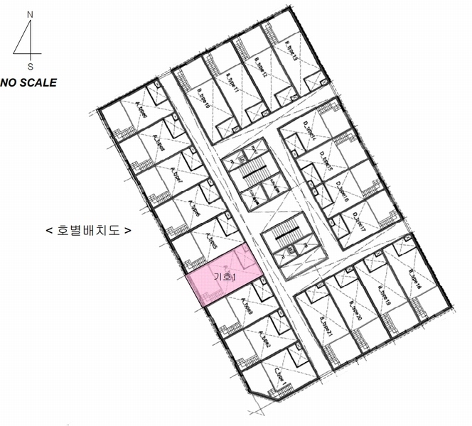 2024타경90155 경기도 수원시 권선구 금곡로196번길 15, 커낼파크 7층 704호 오피스텔[계약23평형] 경매 이미지