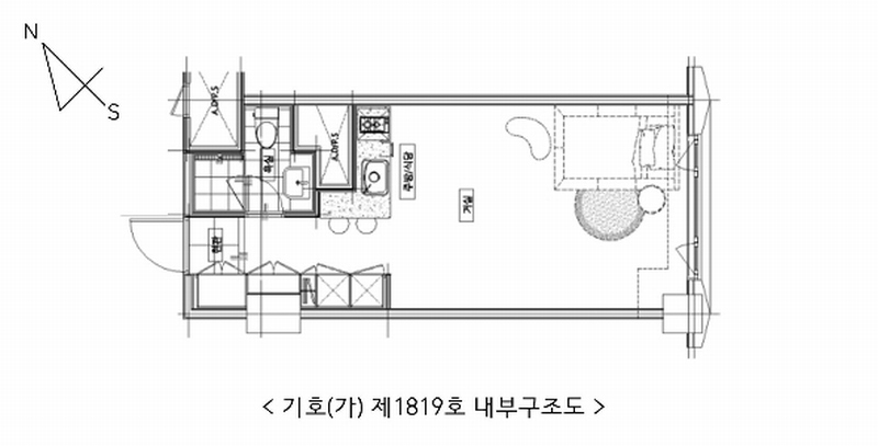 2024타경95051 경기도 화성시 동탄원천로 360, 동탄푸르지오시티 18층 1819호 오피스텔[계약19평형] 경매 이미지