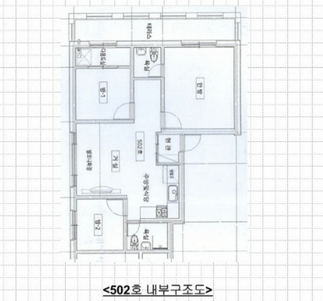 2024타경96023 경기도 수원시 권선구 서둔로251번길 12-8, 우림파크빌 5층 502호 다세대(빌라) 경매 이미지